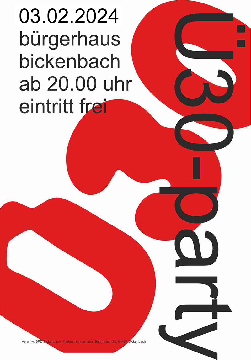 Ü30 Party Bickenbach
