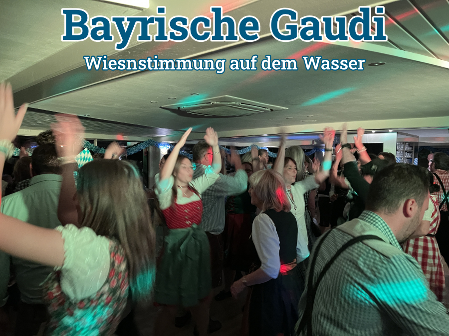 Bayrische Gaudi auf dem Main
