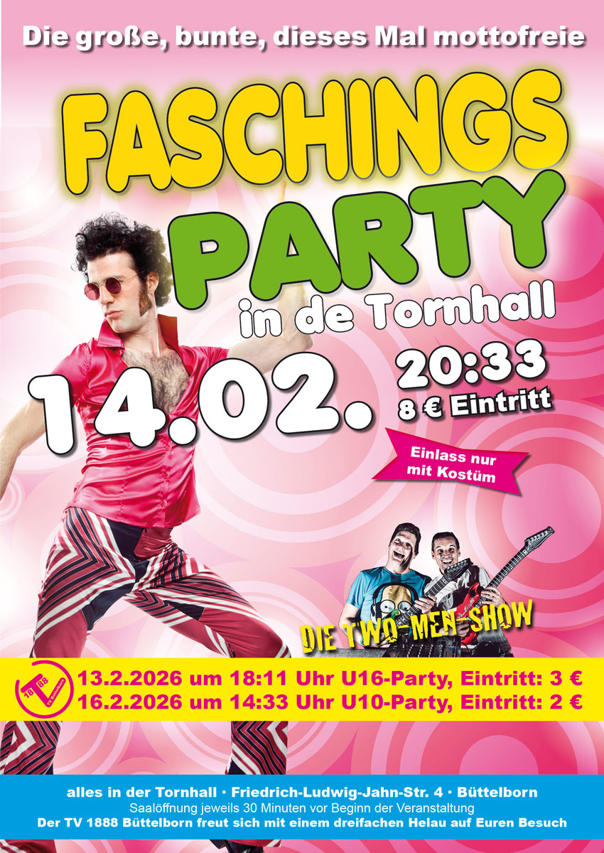 Faschingsparty Büttelborn